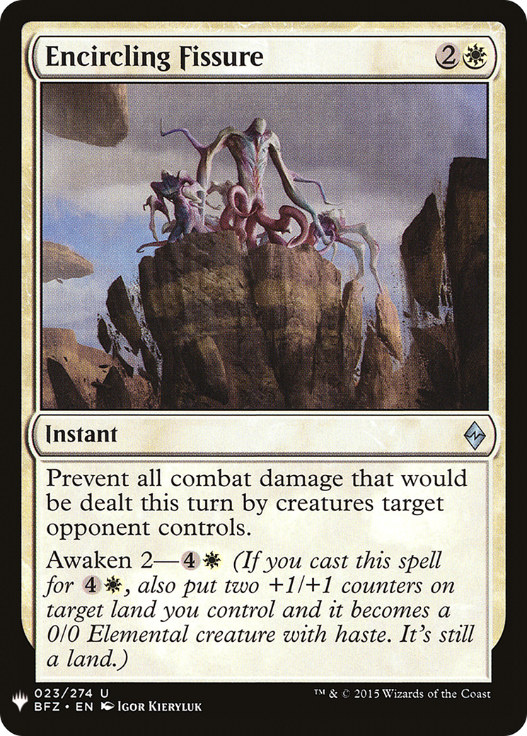 Image of Encircling Fissure [Mystery Booster]