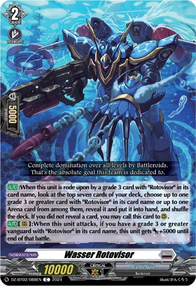 Image of Wasser Rotovisor (DZ-BT02/088EN) [Illusionless Strife]