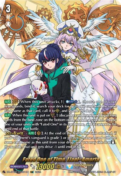 Image of Fated One of Time, Liael=Amorta (DSR) (DZ-BT02/DSR01EN) [Illusionless Strife]