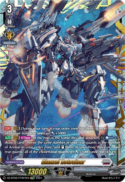 Image of Glanzel Rotovisor (FFR) (DZ-BT02/FFR07EN) [Illusionless Strife]