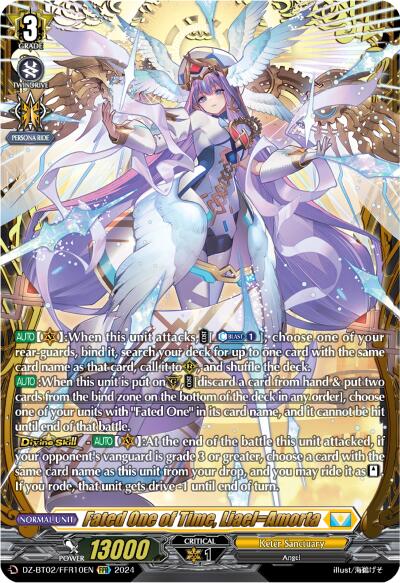 Image of Fated One of Time, Liael=Amorta (FFR) (DZ-BT02/FFR10EN) [Illusionless Strife]