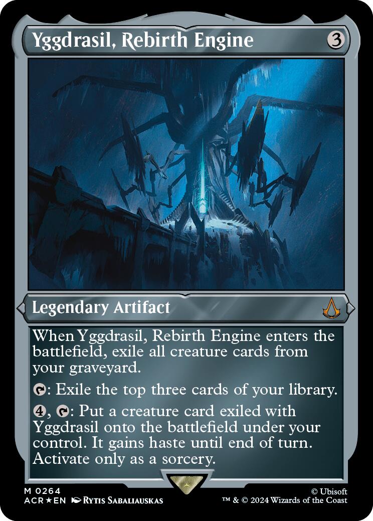 Image of Yggdrasil, Rebirth Engine (Foil Etched) [Assassin's Creed]