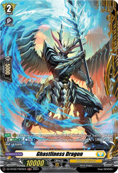 Image of Ghastliness Dragon (FR) (DZ-BT02/FR25EN) [Illusionless Strife]