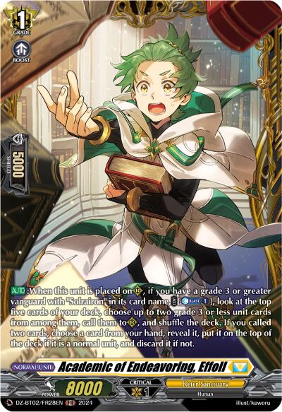 Image of Academic of Endeavoring, Effoll (FR) (DZ-BT02/FR28EN) [Illusionless Strife]