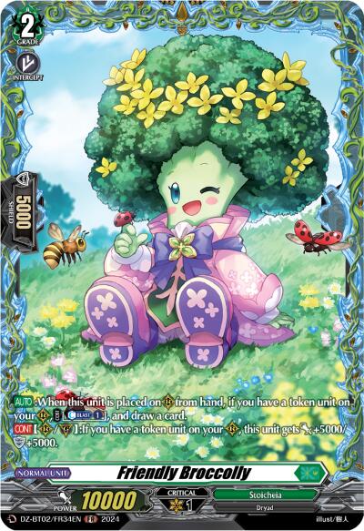 Image of Friendly Broccolly (FR) (DZ-BT02/FR34EN) [Illusionless Strife]