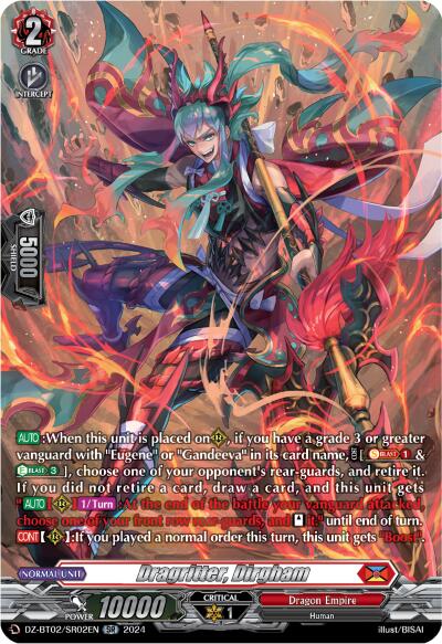 Image of Dragritter, Dirgham (SR) (DZ-BT02/SR02EN) [Illusionless Strife]