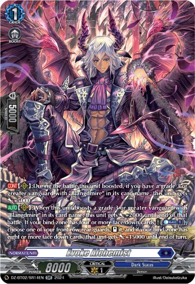 Image of Evoke Alchemist (SR) (DZ-BT02/SR14EN) [Illusionless Strife]