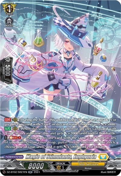 Image of Magic of Stimulants, Euphyuria (SR) (DZ-BT02/SR27EN) [Illusionless Strife]