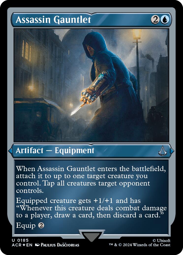 Image of Assassin Gauntlet (Foil Etched) [Assassin's Creed]