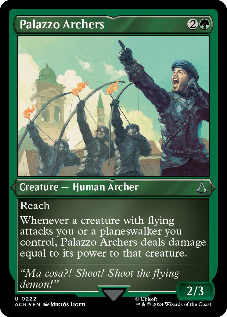 Image of Palazzo Archers (Foil Etched) [Assassin's Creed]
