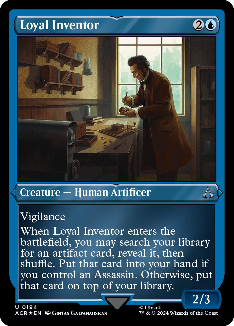 Image of Loyal Inventor (Foil Etched) [Assassin's Creed]
