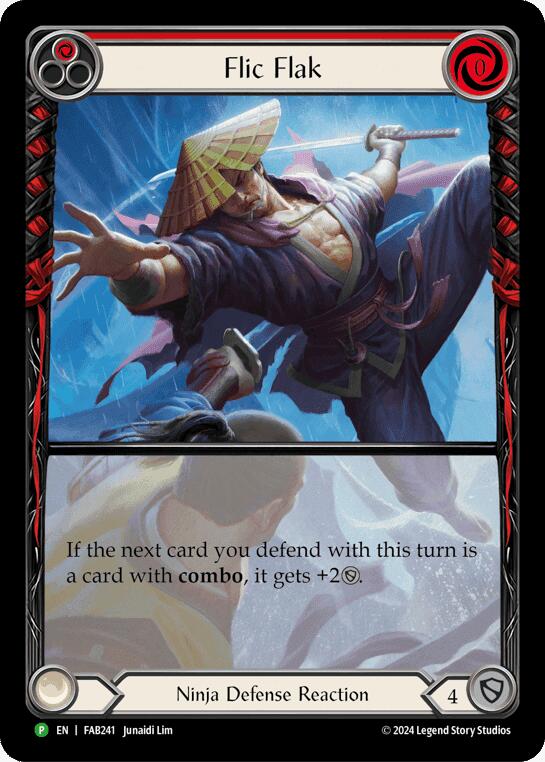 Image of Flic Flak [FAB241] (Promo)  Rainbow Foil