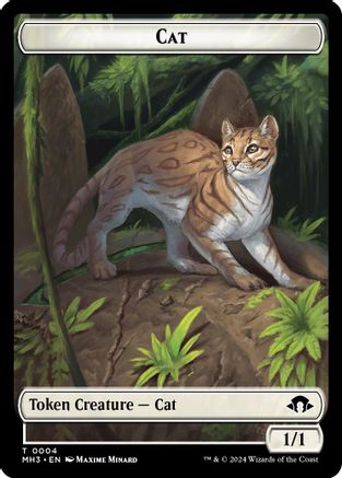 Image of Cat // Energy Reserve Double-Sided Token [Modern Horizons 3 Tokens]