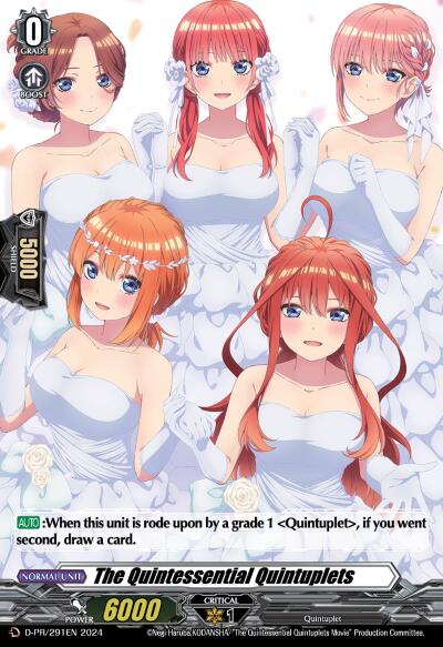Image of The Quintessential Quintuplets (D-PR/291EN) [D Promo Cards]