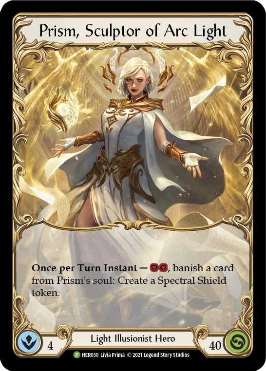 Image of Prism, Sculptor of Arc Light [HER030] (Promo)  Cold Foil