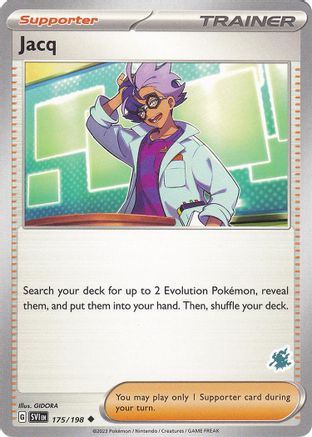 Image of Jacq (175/198) (Darkrai Deck) [Battle Academy 2024]
