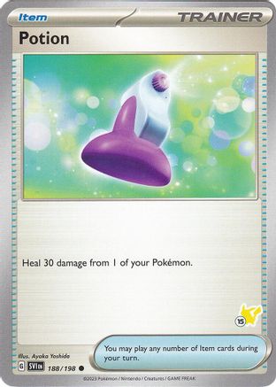 Image of Potion (188/192) (Pikachu Stamp #15) [Battle Academy 2024]