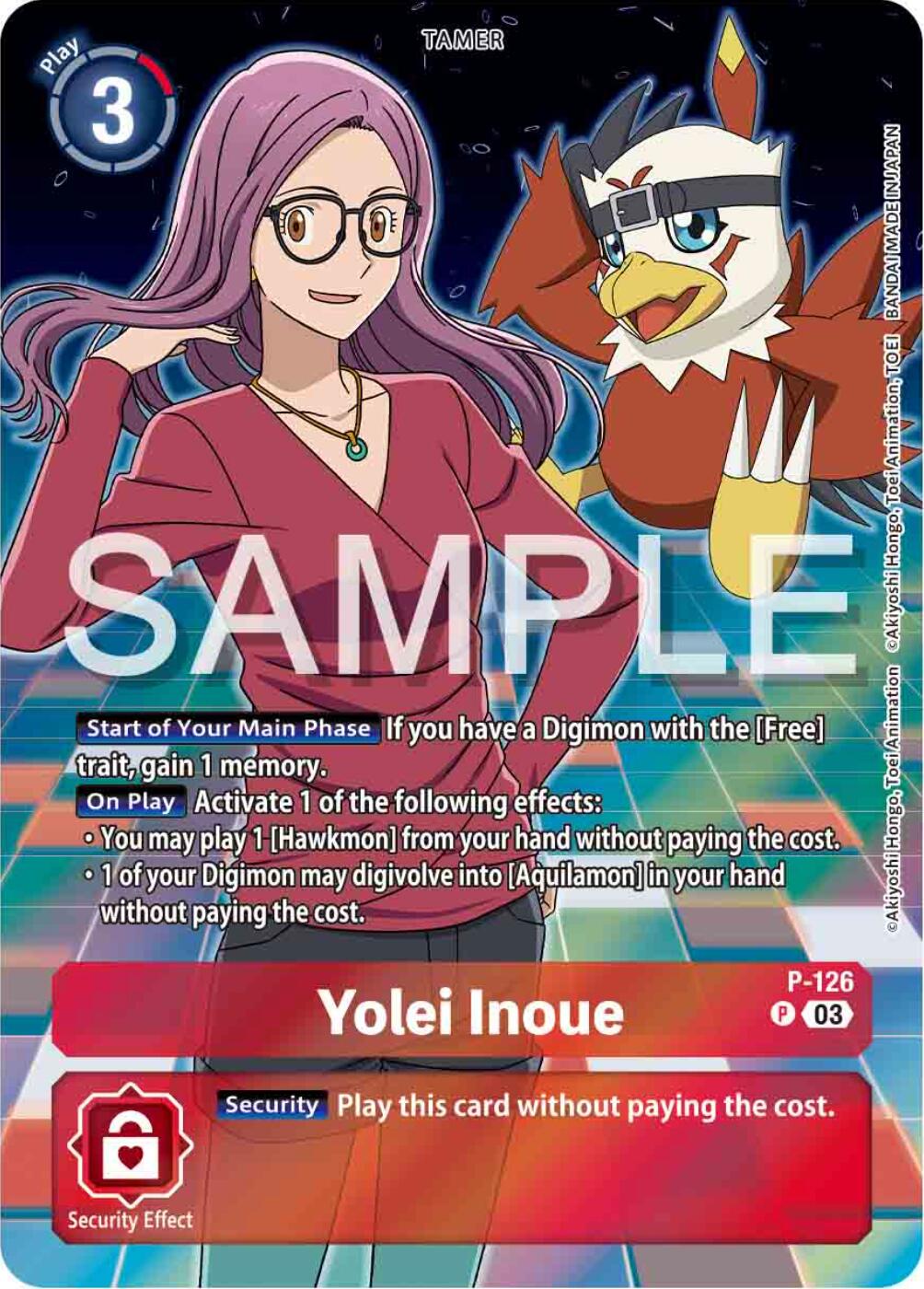 Image of Yolei Inoue [P-126] (Digimon Adventure 02: The Beginning Set) [Promotional Cards]