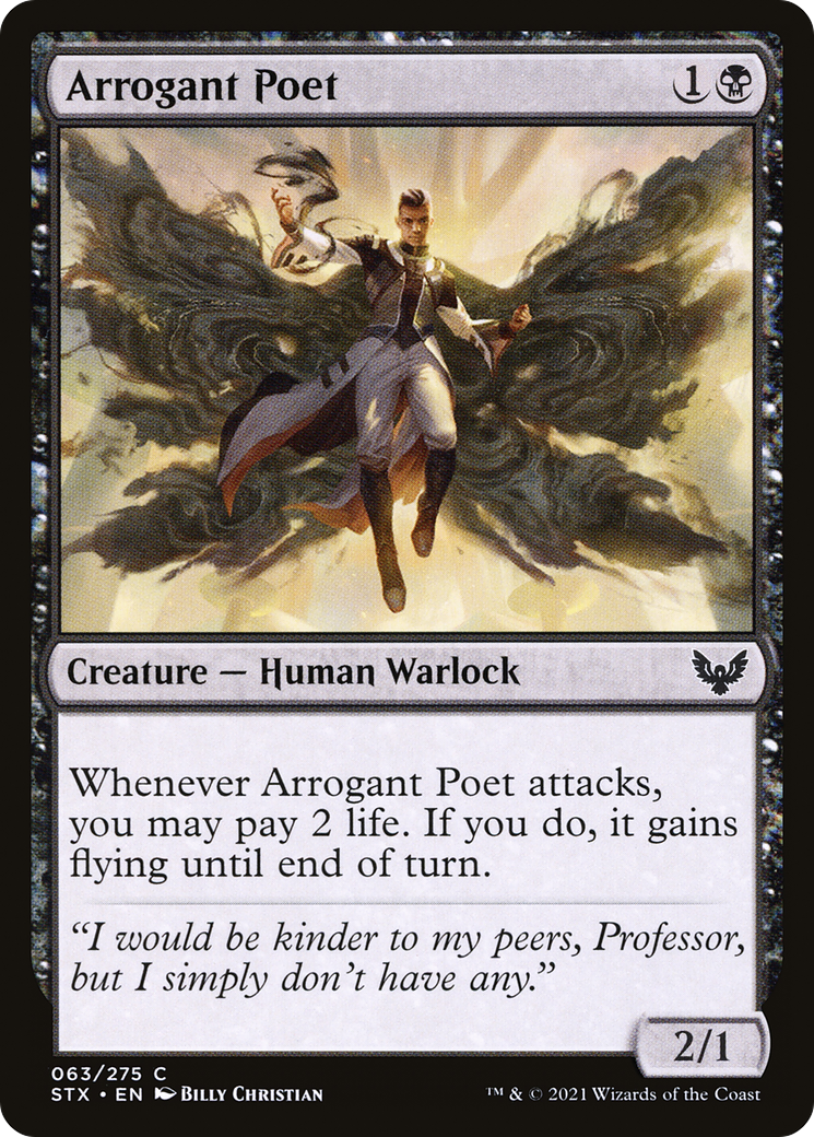 Image of Arrogant Poet [Strixhaven: School of Mages]