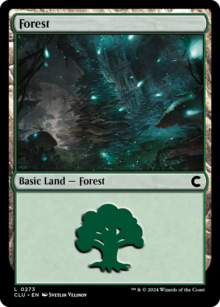 Image of Forest (0273) [Ravnica: Clue Edition]
