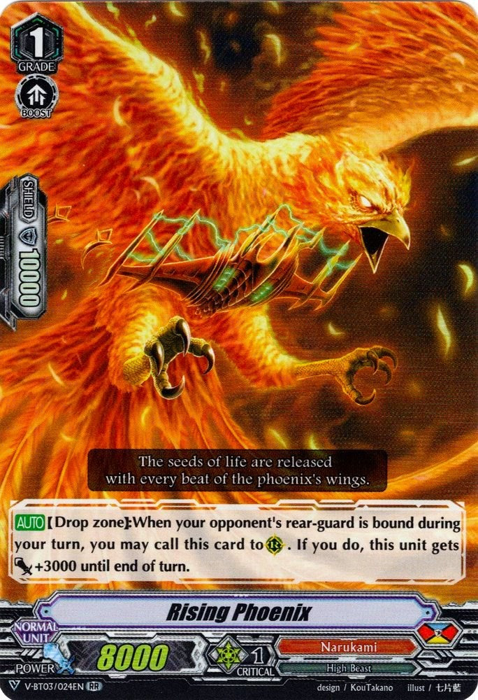 Rising Phoenix (V-BT03/024EN) [Miyaji Academy CF Club]