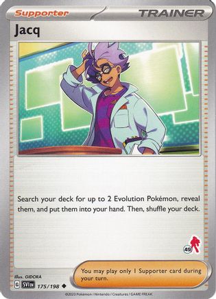 Image of Jacq (175/198) (Armarouge Stamp #49) [Battle Academy 2024]