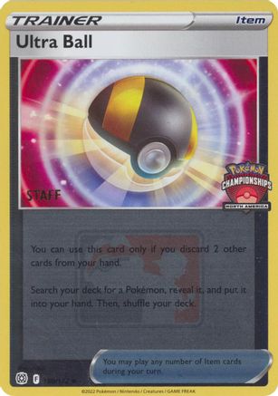 Image of Ultra Ball 150/172  - Reverse Holofoil League & Championship Cards - Promo