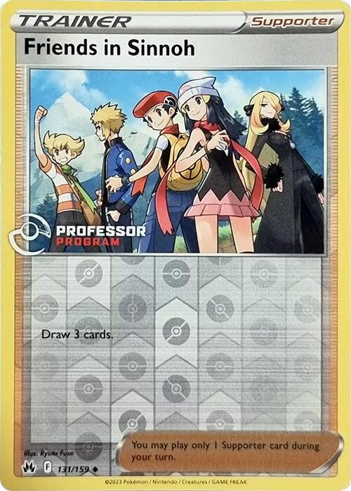 Image of Friends in Sinnoh (131/159) (2023) [Professor Program Promos]