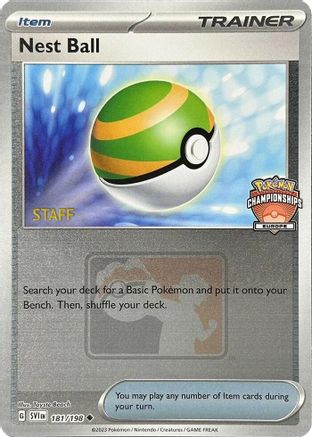 Image of Nest Ball 181/198  - Reverse Holofoil League & Championship Cards - Uncommon