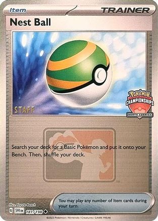 Image of Nest Ball 181/198  - Reverse Holofoil League & Championship Cards - Uncommon