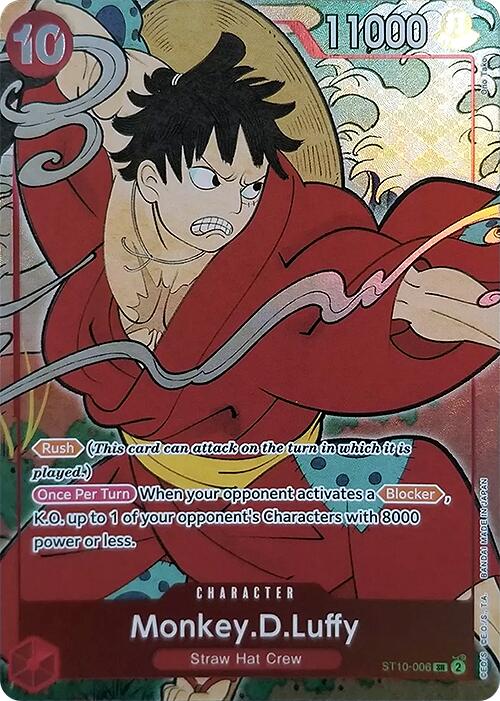 Image of Monkey.D.Luffy (English Version 1st Anniversary Set) [One Piece Promotion Cards]