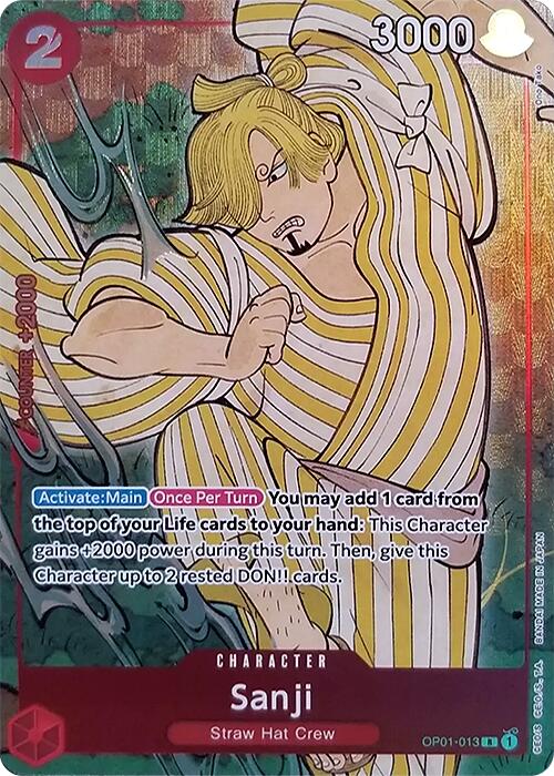 Image of Sanji (English Version 1st Anniversary Set) [One Piece Promotion Cards]