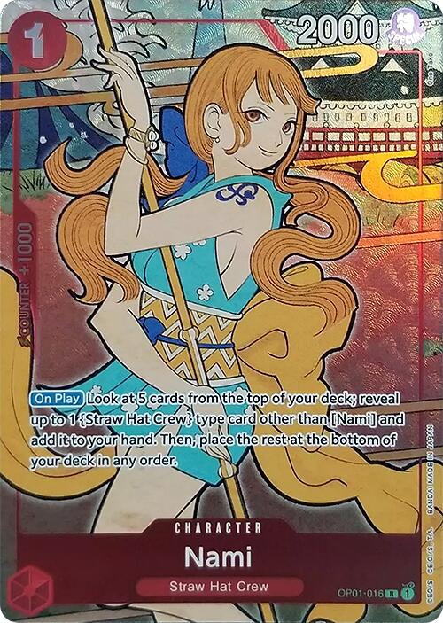 Image of Nami (English Version 1st Anniversary Set) [One Piece Promotion Cards]
