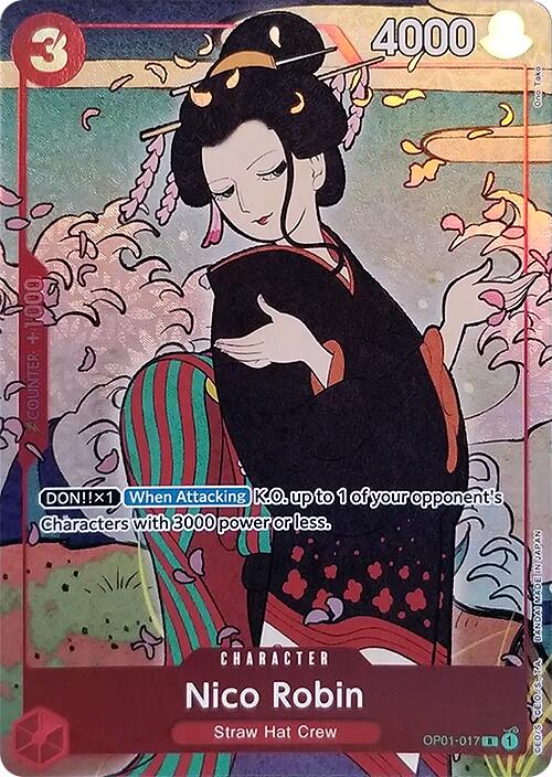 Image of Nico Robin (English Version 1st Anniversary Set) [One Piece Promotion Cards]