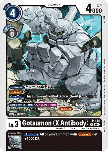 Image of Gotsumon (X Antibody) [P-144] (Store Tournament 2024 Jul. – Sep. Participation Pack) [Promotional Cards]