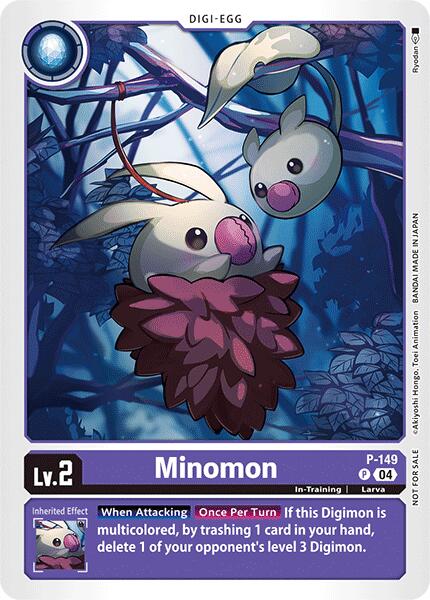 Image of Minomon [P-149] (Store Tournament 2024 Jul. – Sep. Participation Pack) [Promotional Cards]