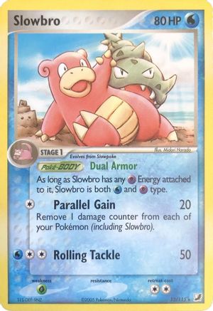 Image of Slowbro (13/115) (Theme Deck Exclusives) [EX: Unseen Forces]