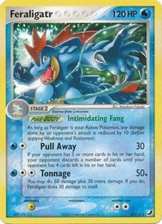 Image of Feraligatr (4/115) (Theme Deck Exclusives) [EX: Unseen Forces]