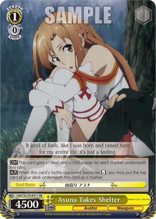 Image of Asuna Takes Shelter [Sword Art Online Chronicle Set]
