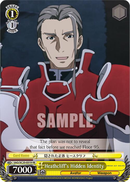 Image of Heathcliff's Hidden Identity [Sword Art Online Chronicle Set]