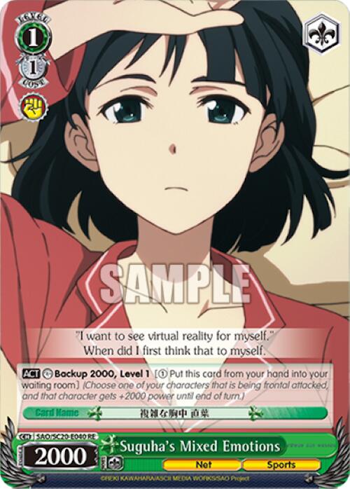 Image of Suguha's Mixed Emotions [Sword Art Online Chronicle Set]