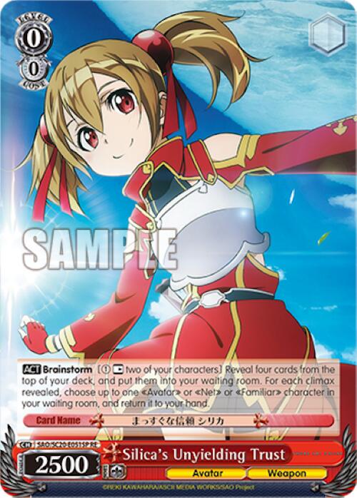 Image of Silica's Unyielding Trust (SP) [Sword Art Online Chronicle Set]