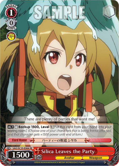 Image of Silica Leaves the Party [Sword Art Online Chronicle Set]
