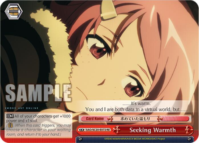 Image of Seeking Warmth [Sword Art Online Chronicle Set]