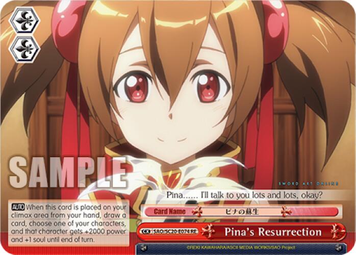 Image of Pina's Resurrection [Sword Art Online Chronicle Set]