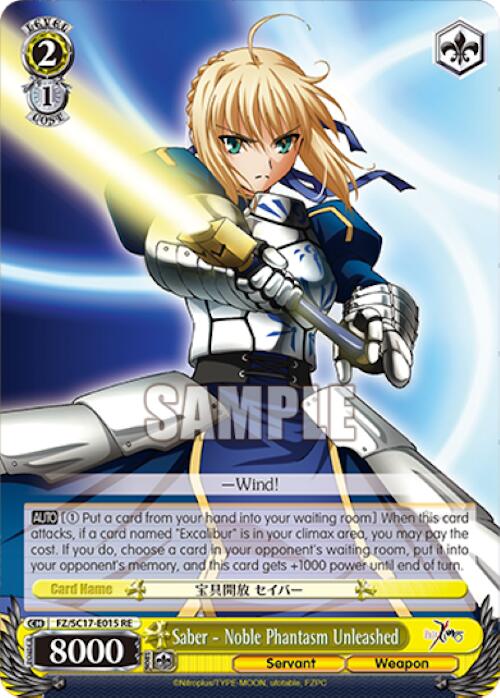 Image of Saber - Noble Phantasm Unleashed [Fate/Zero Chronicle Set]