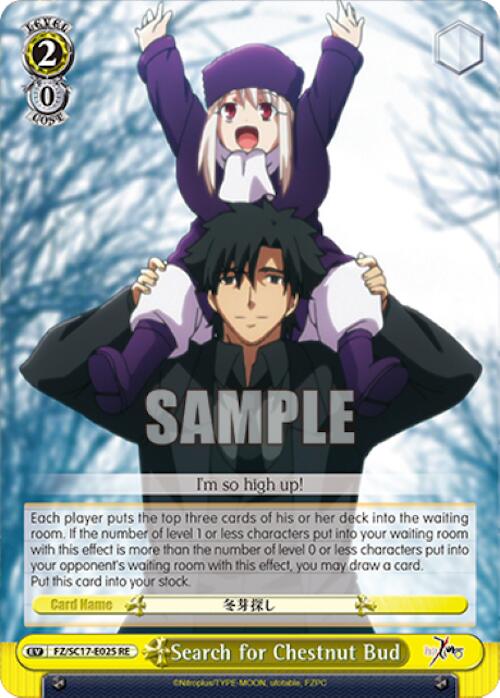 Image of Search for Chestnut Bud [Fate/Zero Chronicle Set]
