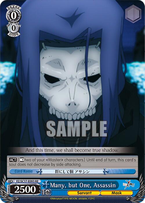 Image of Many, but One, Assassin [Fate/Zero Chronicle Set]