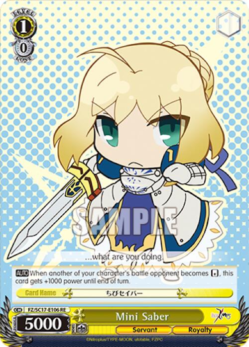 Image of Mini Saber [Fate/Zero Chronicle Set]