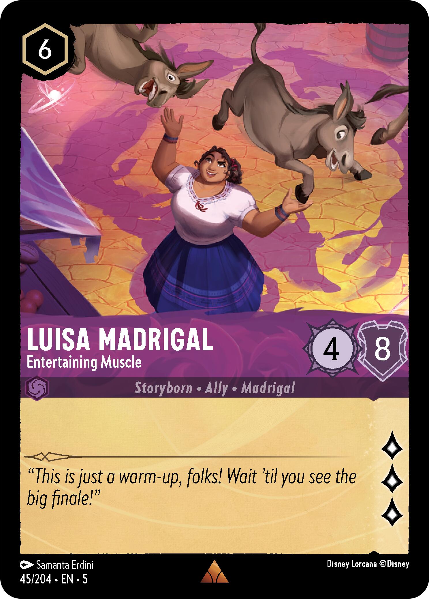 Image of Luisa Madrigal - Entertaining Muscle (45/204) [Shimmering Skies]